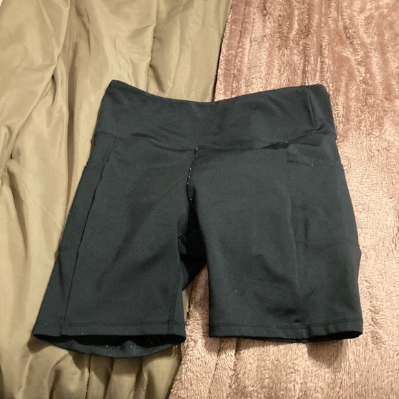 Basic Black Biker Shorts - Picture 1 of 2